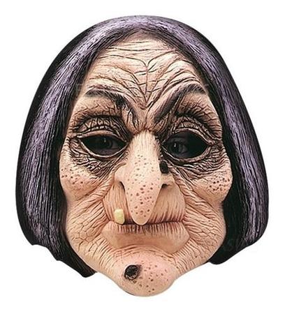 Mascara Bruxa Assustadora em Látex Festas Eventos - CM Presentes e  Fantasias - Máscara de Festa - Magazine Luiza