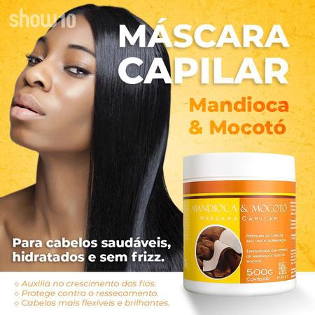 Imagem de Máscara Capilar Mandioca E Mocotó Hidratação Cabelos 500G