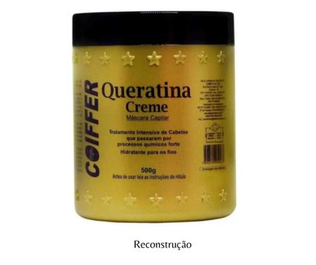 Imagem de Mascara Capilar Reconstrução Coiffer Creme em Queratina