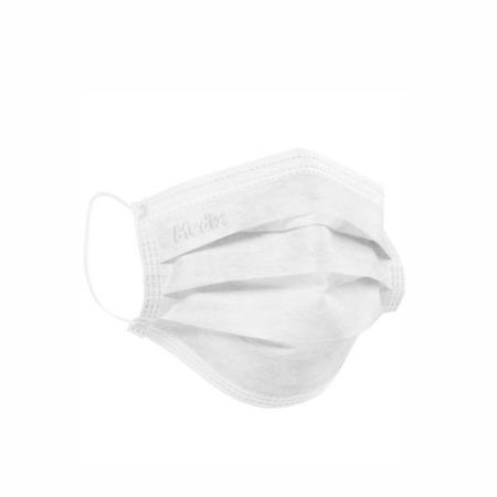 Imagem de Máscara Cirúrgica Tripla Camada com Elástico e Clipe Nasal (50 unidades)