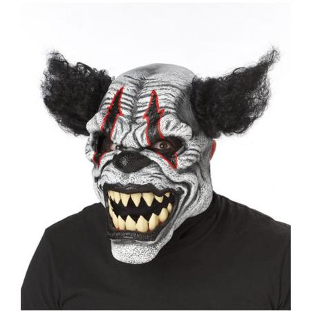 Imagem de Máscara Clown Ani-Motion Palhaço Assustador Sorridente
