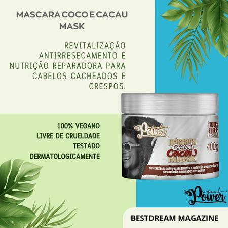 Imagem de Mascara Coco E Cacau Soul Power Nutrição Capilar Intensa Vegano 400g