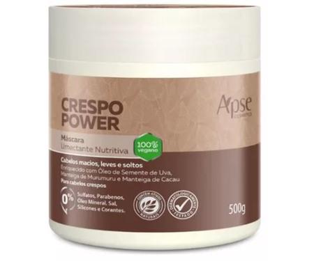 Imagem de Máscara Crespo Power Umectante Nutritiva 500g - Apse Vegano