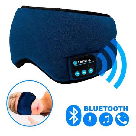 Imagem de Máscara de Dormir Silent Sound Com Fone Ouvido Bluetooth 5.0