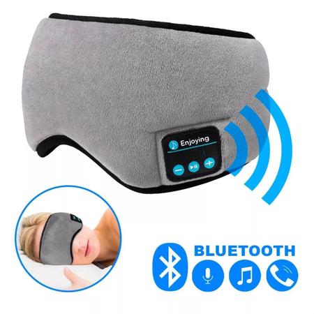 Máscara de Dormir Silent Sound Com Fone Ouvido Bluetooth 5.0 - Máscara de  Dormir - Magazine Luiza