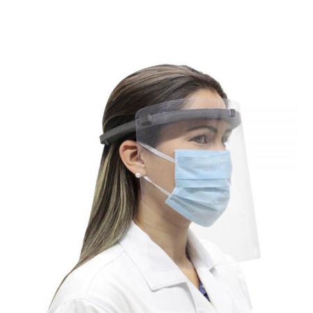 Imagem de Máscara de Proteção Facial Acrílica Ultra Leve "Face Shield" - Ortho Pauher