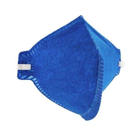Imagem de Máscara de proteção pff1-s dobrável azul - kala