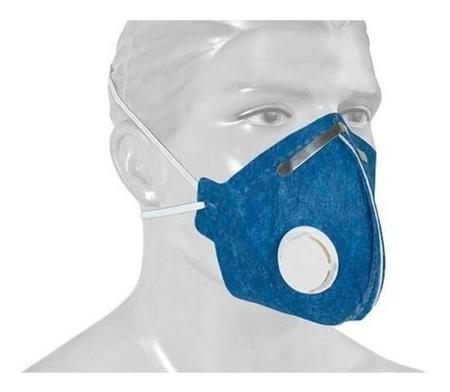 Imagem de Mascara De Proteção Respirador Descartavel Pff1 Com Valvula