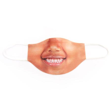 Imagem de Máscara de Tecido Lavável Dupla Camada Infantil - Criança Sorrindo