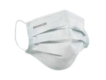 Imagem de Máscara Descartável Tripla Proteção Bacteriológica Anvisa Maxicor c/ Elástico c/ 50