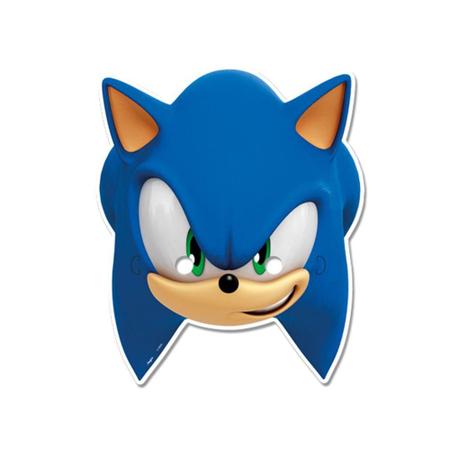Sonic Mascara de Personagem com 06 Un - Regina