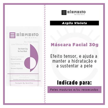 Imagem de Máscara Facial Elemento Mineral - Argila Violeta