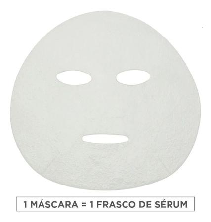 Imagem de Máscara Facial em Tecido Vitamina C Garnier SkinActive 28g Efeito Matte Uniformizante Hialurônico Antioliosidade