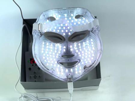 Imagem de Máscara Facial Led Tratamento Estético Fototerapia - 7 Cores