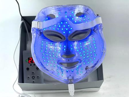 Imagem de Máscara Facial Led Tratamento Estético Fototerapia - 7 Cores