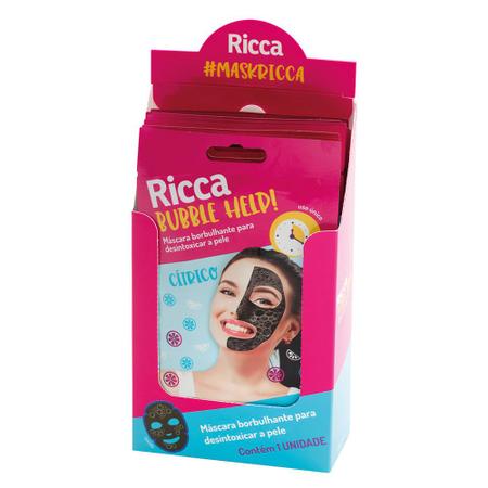 Imagem de Máscara Facial Ricca - Bubble Help!