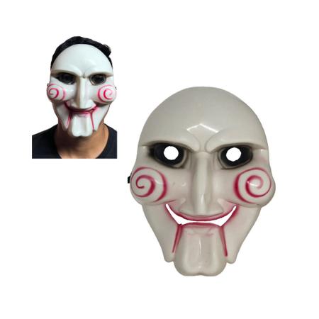 Máscara Jogos Mortais Jigsaw Halloween Cosplay Terror Oferta