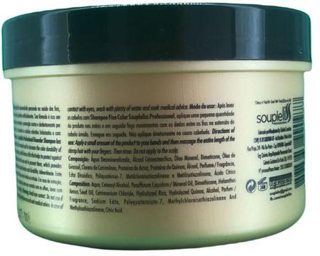 Máscara Hidratante Fixe Color Souple Liss 300g Cabelos Coloridos Imagem de Máscara Hidratante Fixe Color Souple Liss 300g Cabelos Coloridos