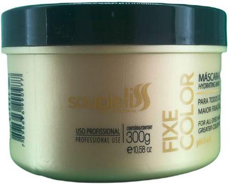 Máscara Hidratante Fixe Color Souple Liss 300g Cabelos Coloridos Imagem de Máscara Hidratante Fixe Color Souple Liss 300g Cabelos Coloridos
