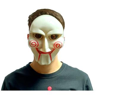 Máscara Jigsaw Filme Jogos Mortais Halloween Terror