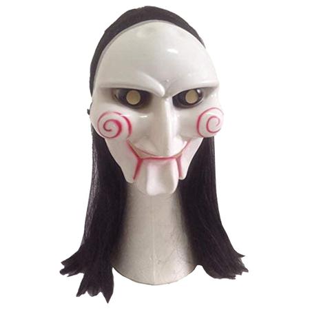 Máscara do Jigsaw Jogos Mortais Branca - Apollo Festas