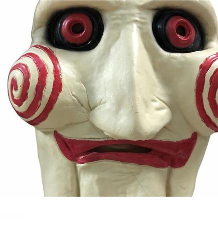 Máscara Jogos Mortais com Capuz Luxo - Extra Festas