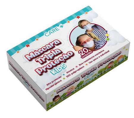 Imagem de Mascara Kids ul Com 20 Unidades