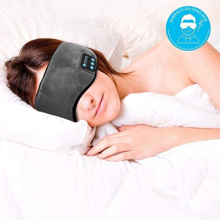 Máscara de dormir com Fone Bluetooth - Original