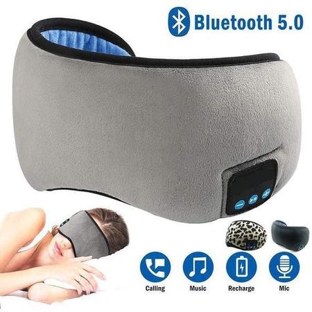 Tapa Olho Máscara Dormir Fone de Ouvido Bluetooth