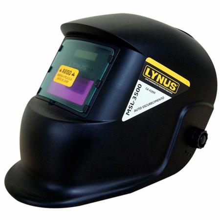 Imagem de Máscara para Solda de Escurecimento Automático de 3 à 11 DIN  Fixa LYNUS