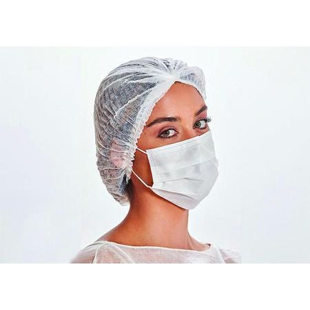 Imagem de Máscara Proteção Facial 3 Camadas Clip Nasal C/200 Unidades