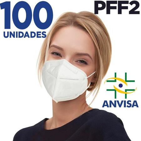 Imagem de Máscara respirador PFF2/n95 similar KN95 - caixa 100 unidades