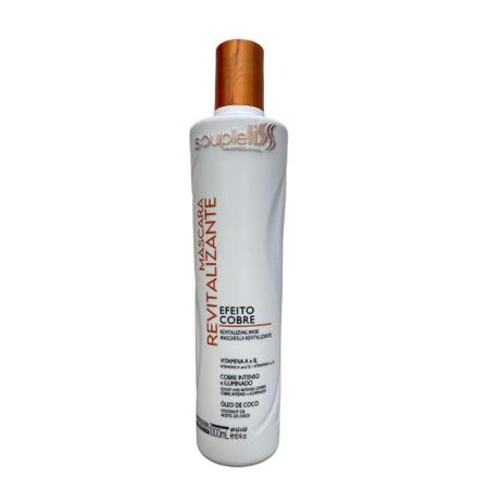 Máscara Revitalizante Acobreado Cobre Souple Liss 300ml Imagem de Máscara Revitalizante Acobreado Cobre Souple Liss 300ml