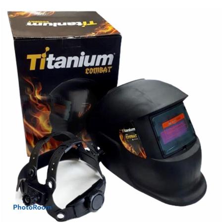 Imagem de Máscara Solda Escurecimento Automática Eletronica Titanium