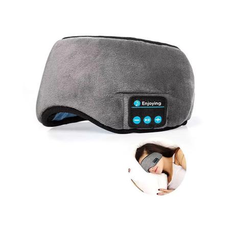 Imagem de Máscara Tapa Olho de Dormir Com Fone de Ouvido Bluetooth Embutido USB