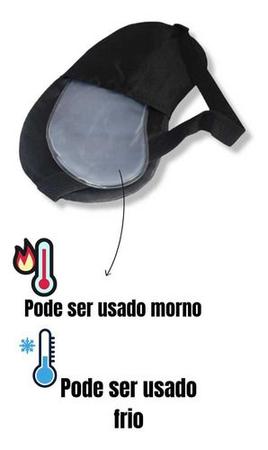 Imagem de Mascara Tapa Olho Descanso Dormir C/ Termo Gel Frio E Quente