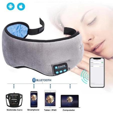 Tapa Olho Máscara De Dormir Com Fone De Ouvido Bluetooth Embutido - Enjoying  - Máscara de Dormir - Magazine Luiza