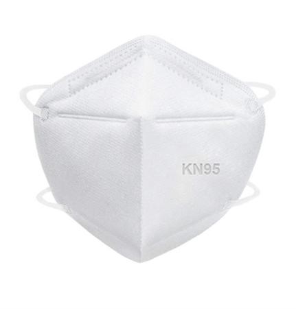 Imagem de Máscaras Kn95 Branca Adultas Com Anvisa - Kit 100 Unidades