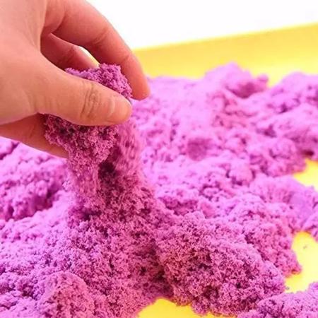 Imagem de Massa Areia Colorida Kinetic Sand - Rosa Neon