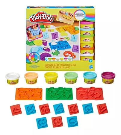 Imagem de Massa de Modelar Play Doh Numeros Hasbro