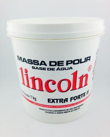 Massa de Polir nº2 Extra Forte 1kg Lincoln