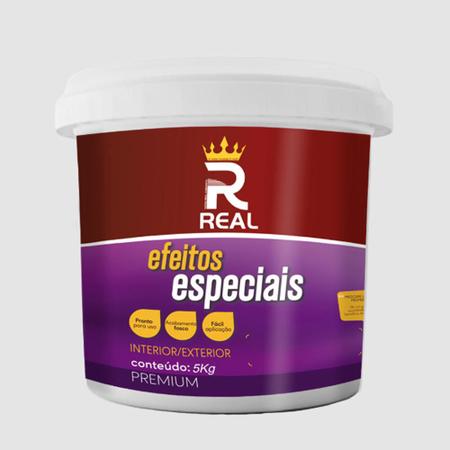 Imagem de Massa Decorativa Cimento Queimado Efeitos Especias 5kg Real