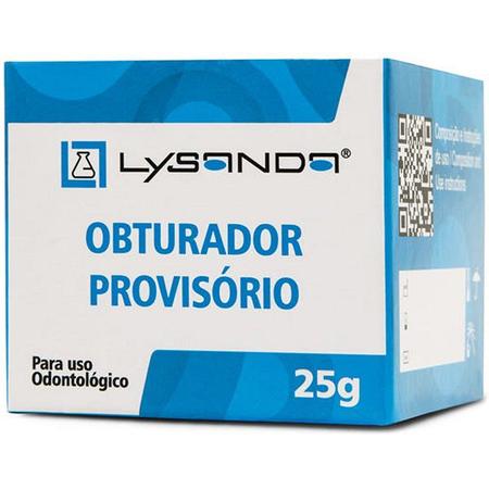 Imagem de Massa Obturador Restauração Provisorio Curativo Lysanda 25G