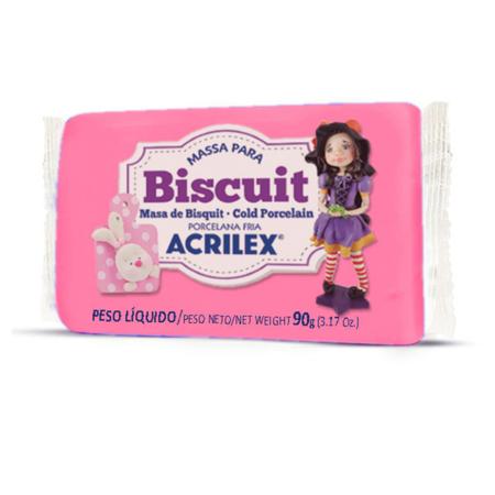 Imagem de Massa para Biscuit Acrilex 90g Porcelana Fria
