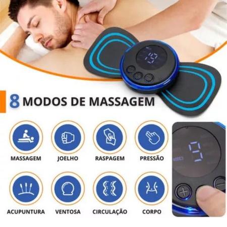 Imagem de Massageador Compacto para Relaxamento Muscular Profundo: Alívio no Bolso