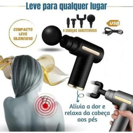 Imagem de Massageador Elétrico Alta Frequência Profissional Muscular