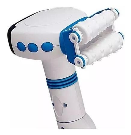 Imagem de Massageador Elétrico Com Infravermelho Bivolt Cor Branco/azul 110v/220v