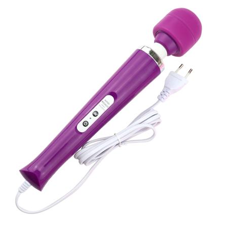 Imagem de Massageador Elétrico Potente Aparelho de Massagem Corporal Vibratório 9000 RPM Silicone