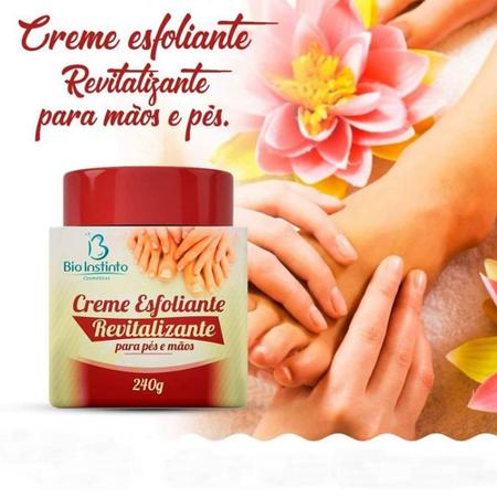 Imagem de Massageador Elétrico Profissional + Creme Esfoliante Revitalizante Pés e Mãos