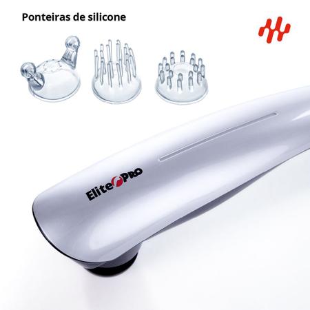 Imagem de Massageador Elétrico Profissional Elite Pro Corporal Portátil Infra